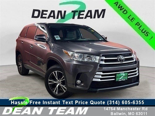 2019 Toyota Highlander LE Plus