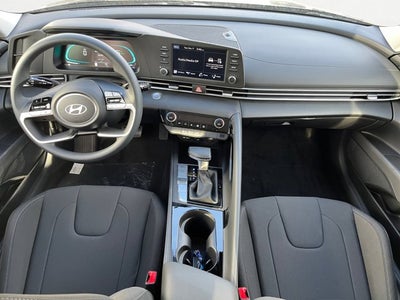 2026 Hyundai Elantra Hybrid Blue