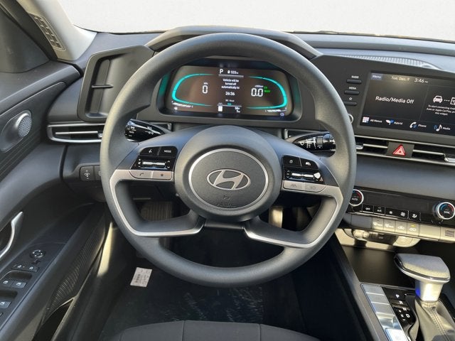 2026 Hyundai Elantra Hybrid Blue