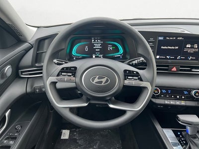 2026 Hyundai Elantra Hybrid Blue