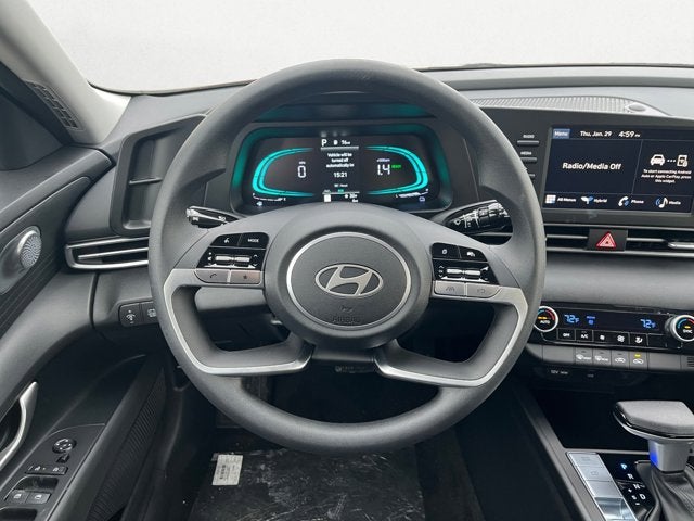 2026 Hyundai Elantra Hybrid Blue