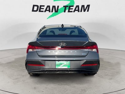 2026 Hyundai Elantra Hybrid Blue