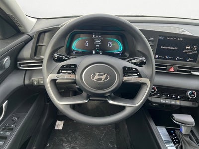 2026 Hyundai Elantra Hybrid Blue