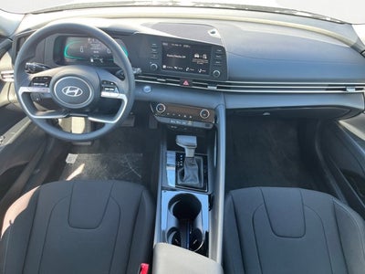 2026 Hyundai Elantra Hybrid Blue