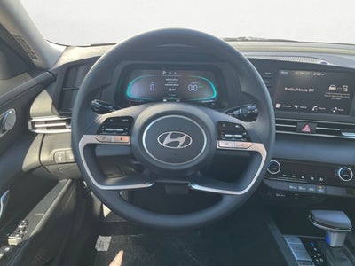 2026 Hyundai Elantra Hybrid Blue