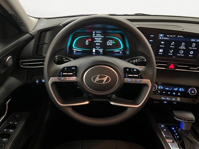 2026 Hyundai Elantra Hybrid Blue