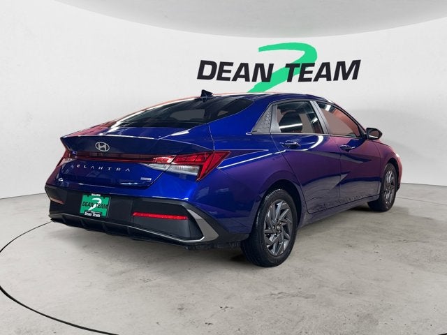 2026 Hyundai Elantra Hybrid Blue