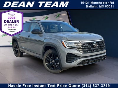 2026 Volkswagen Atlas Cross Sport 2.0T SEL R-Line Black