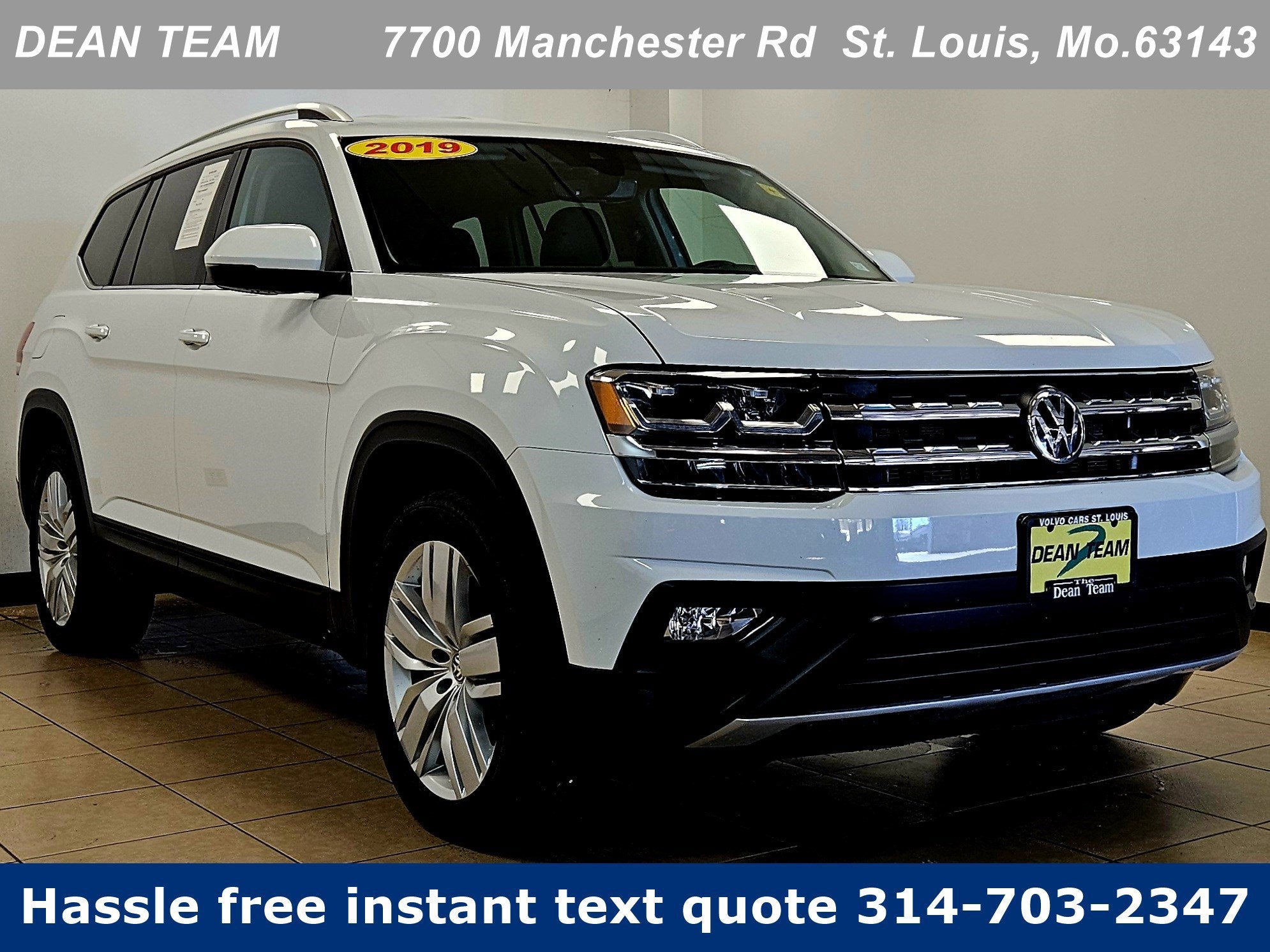 2019 Volkswagen Atlas 3.6L V6 SE with Technology