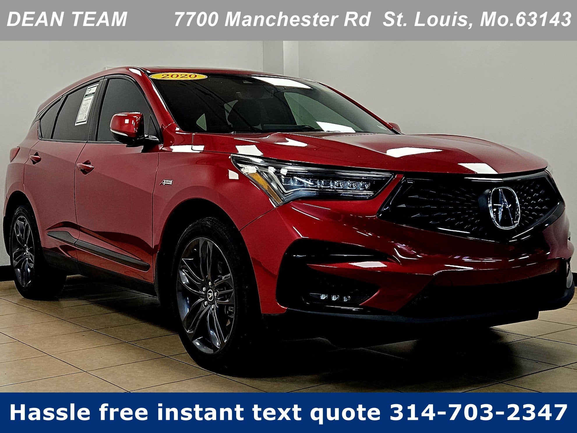 2020 Acura RDX with A-Spec Pkg