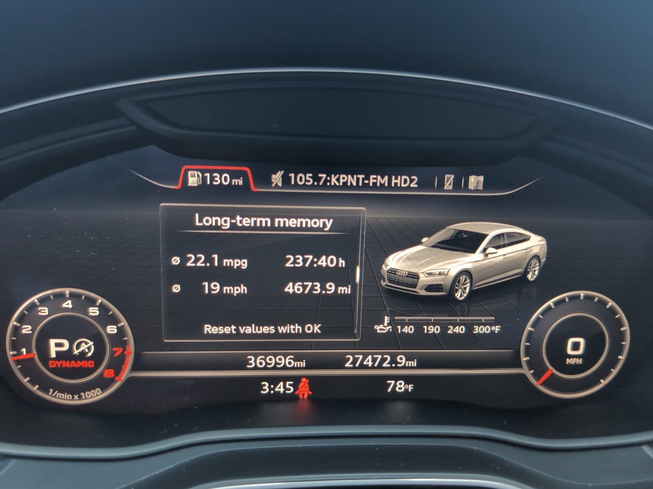 2018 Audi A5 Sportback 2.0 TFSI PREMIUM PLUS